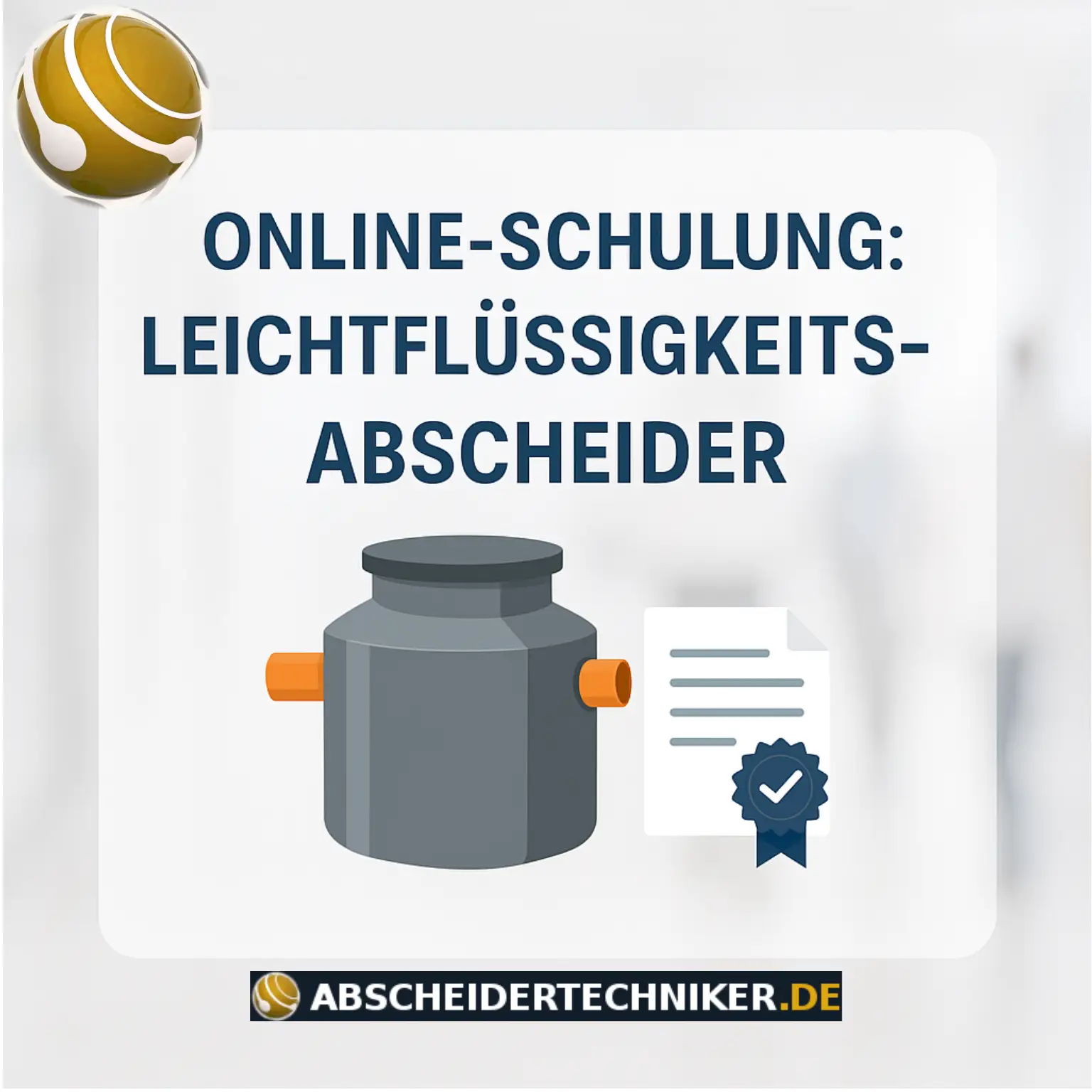 leichtflüssigkeitsabscheider, abscheidertechniker